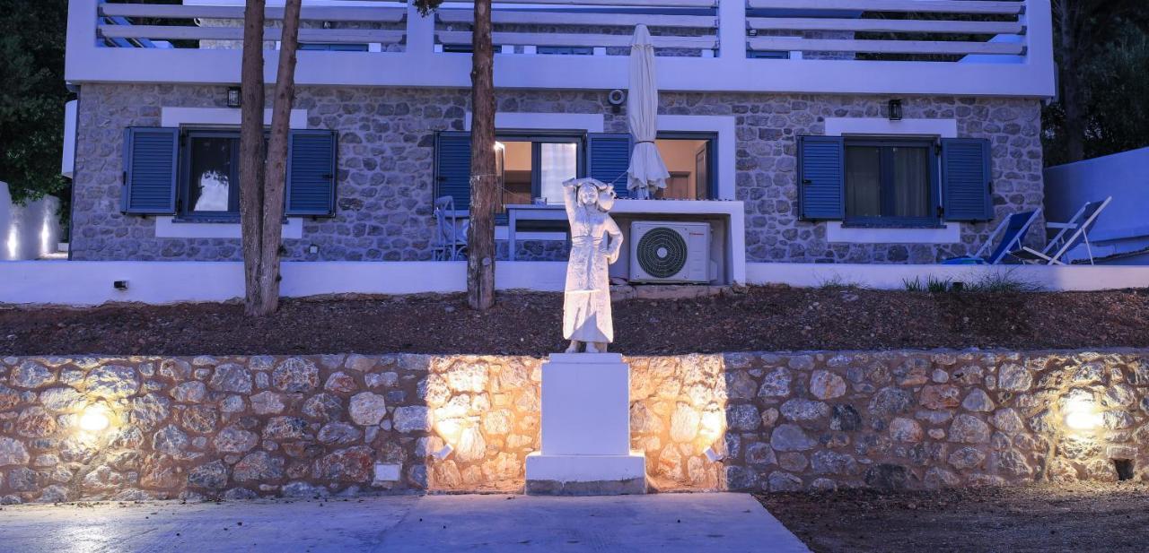 Marialenas House - Stone House At Myrties Beach Kalymnos Esterno foto